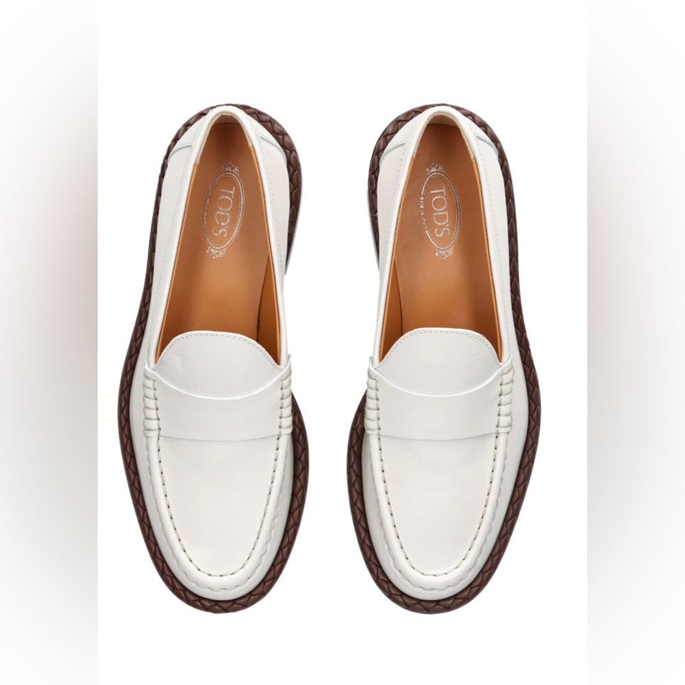 TODS-Leather Loafa